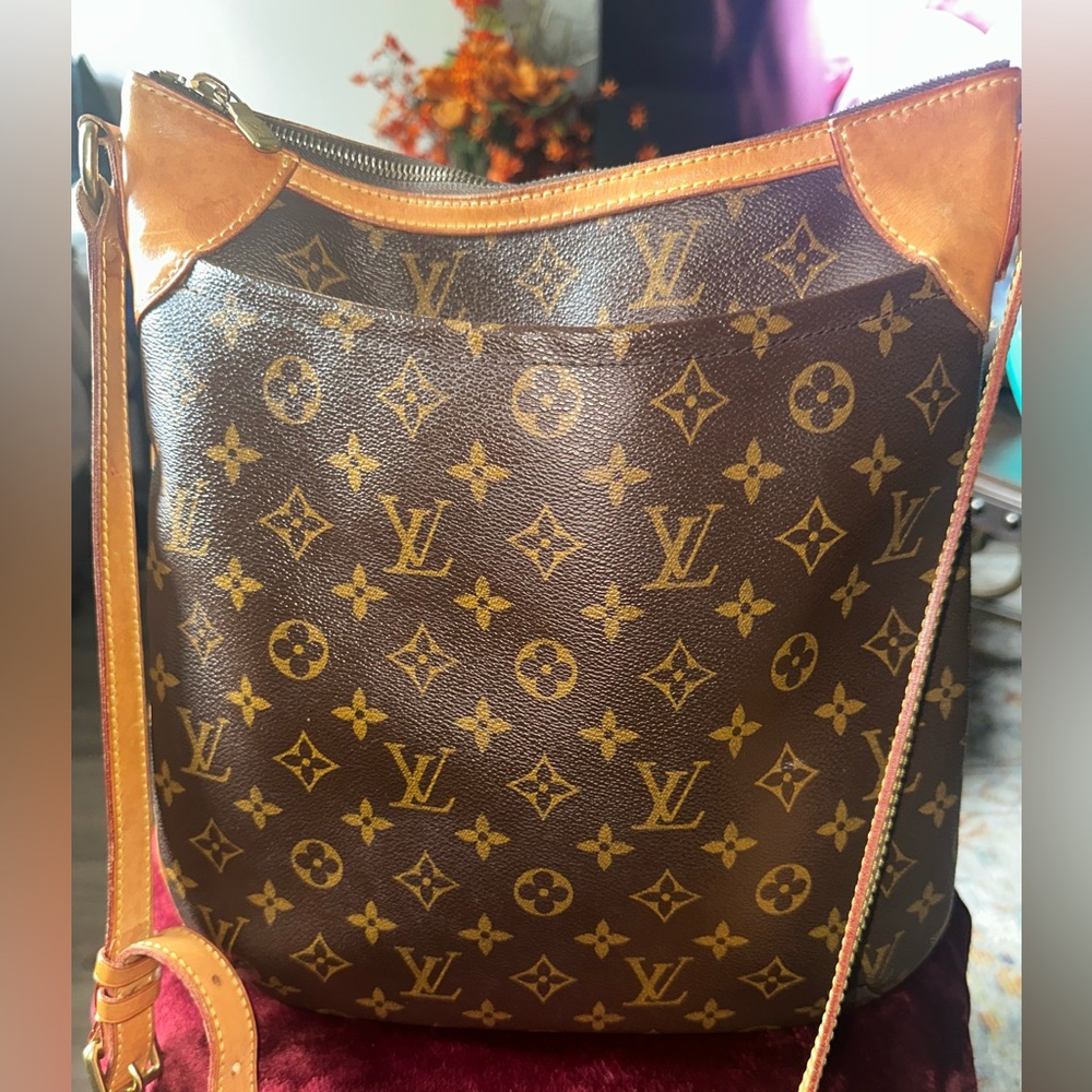Louis Vuitton Odeon Monogram Brown Crossbody Bag GM